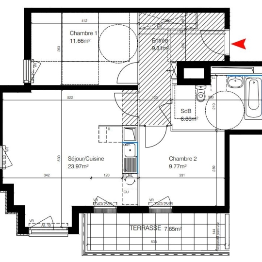  LOGER 9 : Appartement | BONDY (93140) | 61 m2 | 274 999 € 