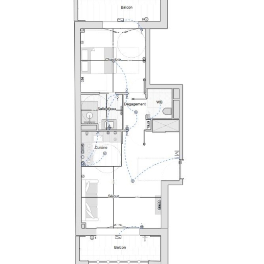  LOGER 9 : Appartement | LE PERREUX-SUR-MARNE (94170) | 43 m2 | 375 000 € 