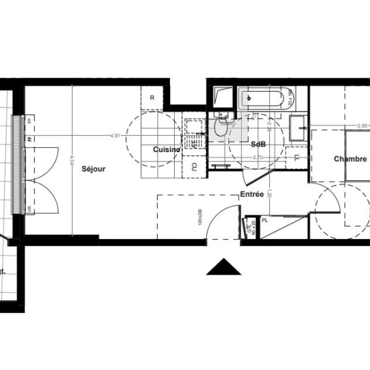  LOGER 9 : Appartement | MONTREUIL (93100) | 41 m2 | 263 500 € 