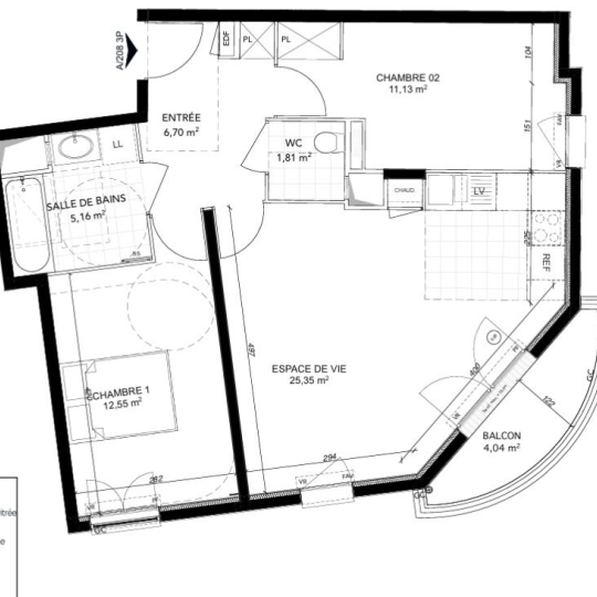  LOGER 9 : Apartment | NEUILLY-PLAISANCE (93360) | 63 m2 | 339 000 € 
