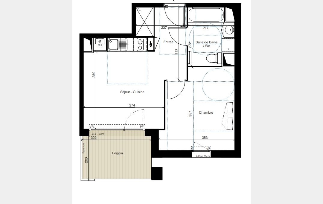 LOGER 9 : Appartement | COLOMIERS (31770) | 38 m2 | 186 500 € 