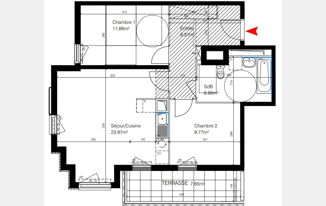 LOGER 9 : Appartement | BONDY (93140) | 61 m2 | 274 999 € 