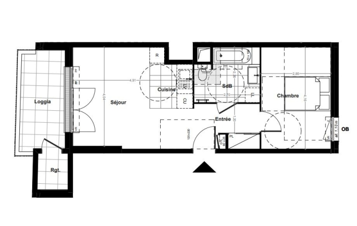  LOGER 9 Appartement | MONTREUIL (93100) | 41 m2 | 263 500 € 